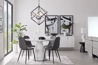 Merrick White Round Table