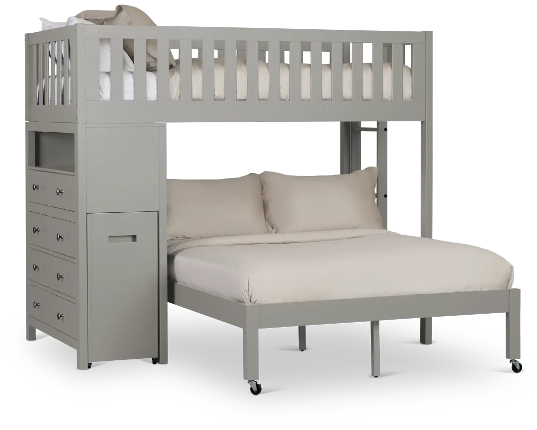 Charleston Gray Loft Bed Charleston Gray Loft Bed