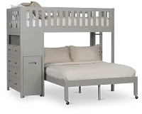 Charleston Gray Loft Bed