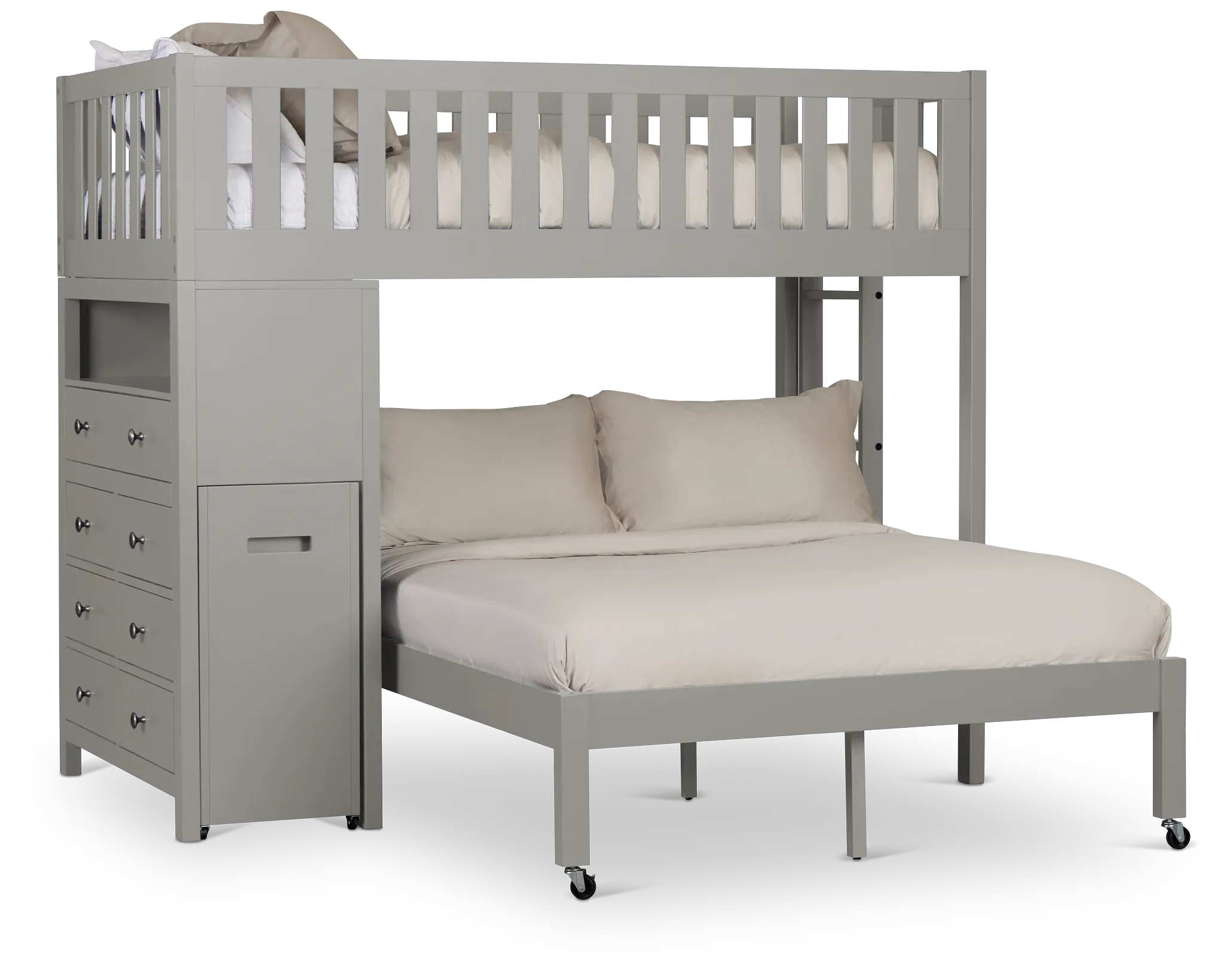 Charleston Gray Loft Bed