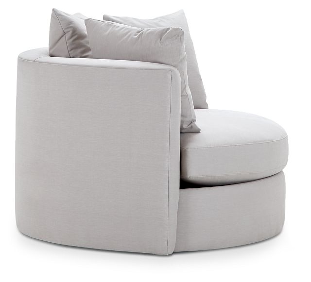 Merrick Gray Fabric Swivel Chair (2)