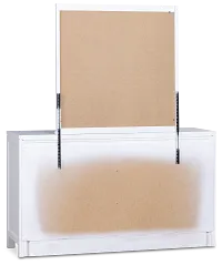 Carolina White Dresser & Mirror