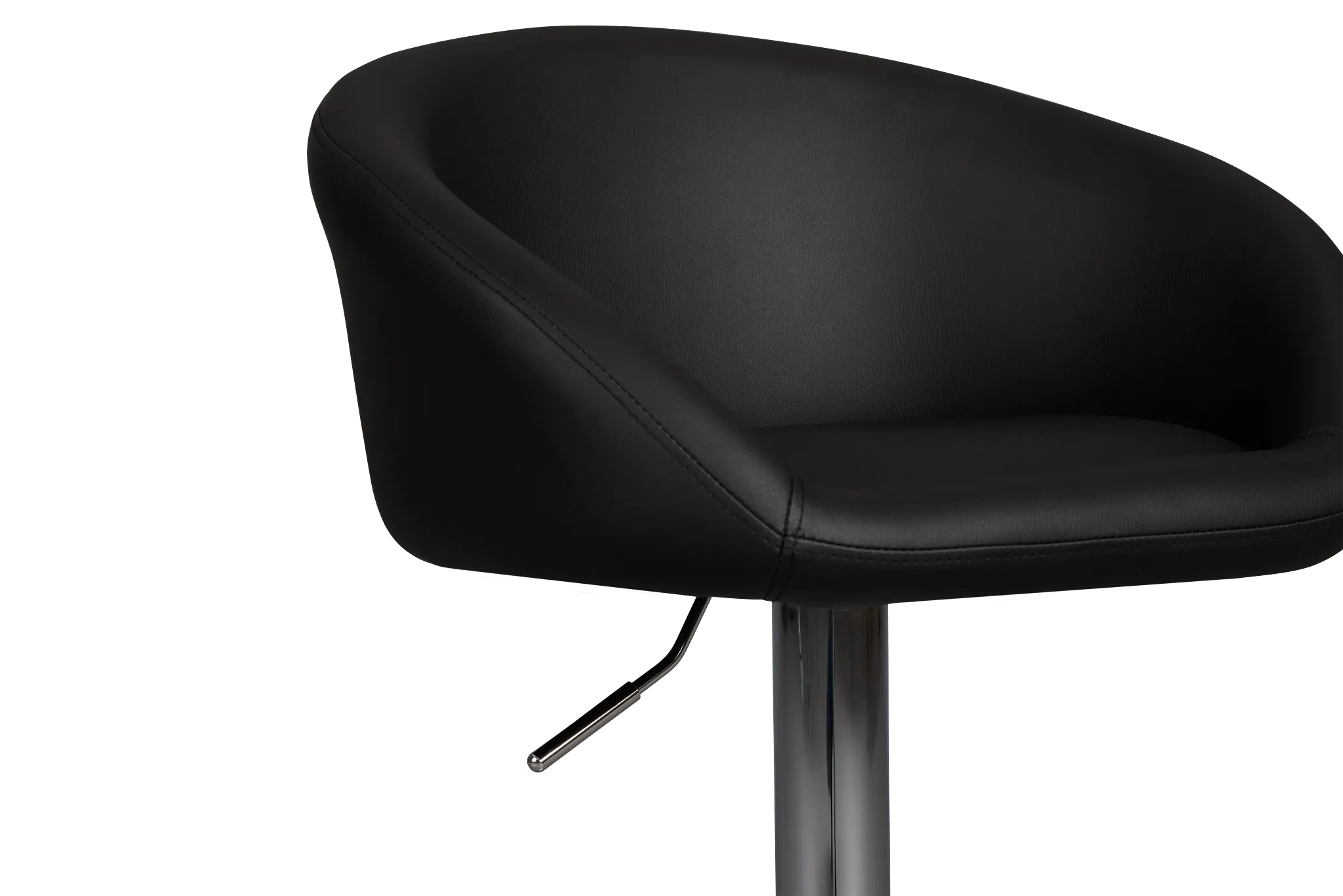 Dayton Black Uph Adjustable Stool