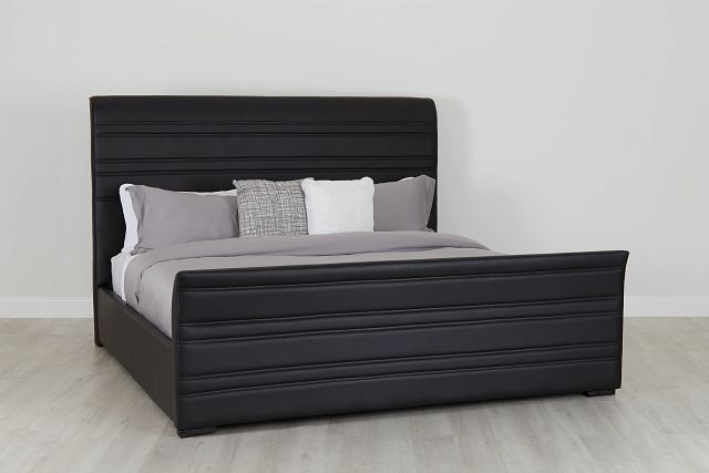 Brickell Black Uph Platform Bed (0)