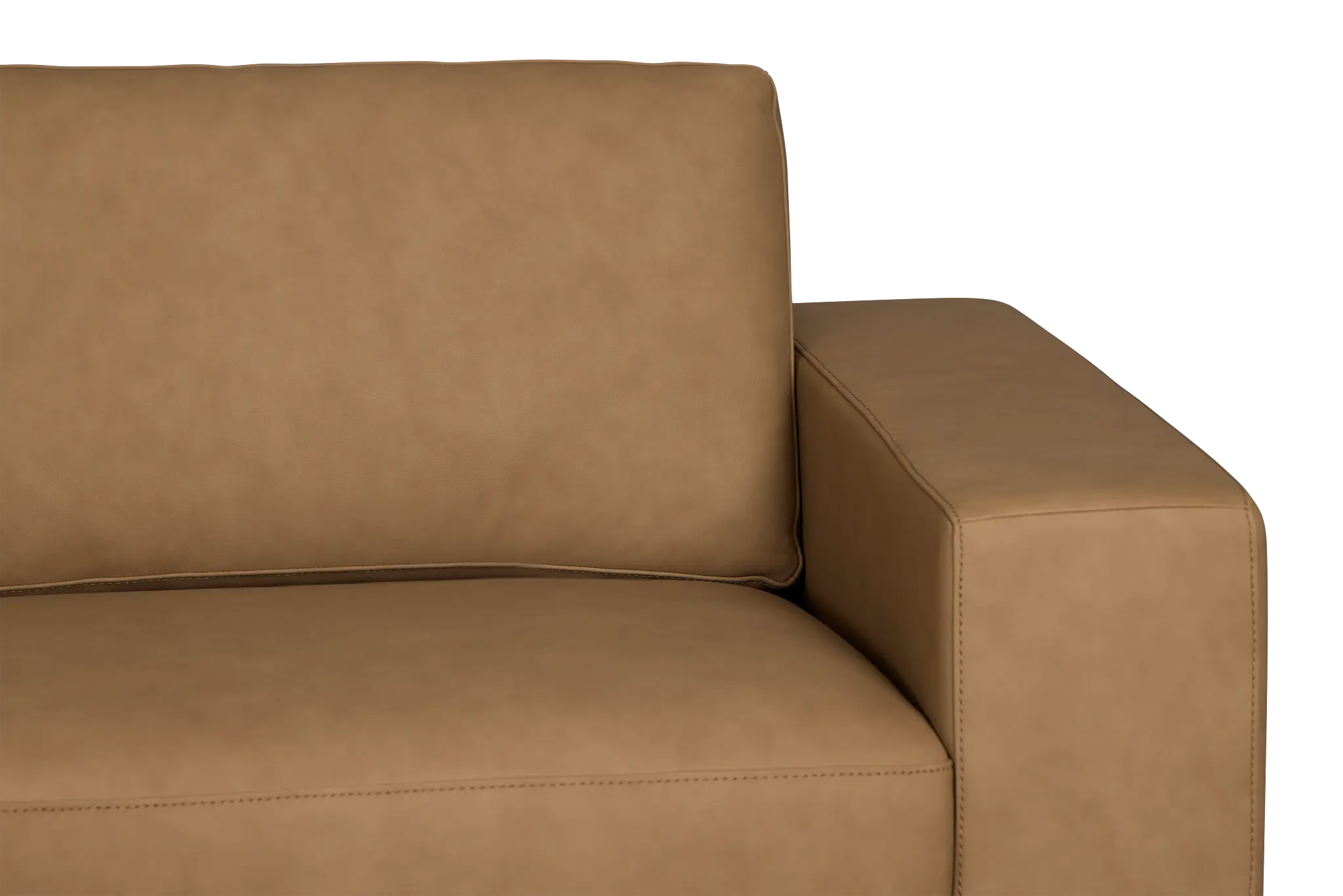 Kellan Light Brown Leather Small Left Chaise Sectional Kellan Light Brown Leather Small Left Chaise Sectional
