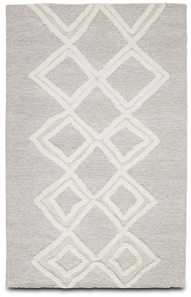 Artigo Dark Gray Wool 8x10 Area Rug