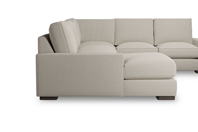 Edgewater Peyton Beige Medium Left Chaise Sectional