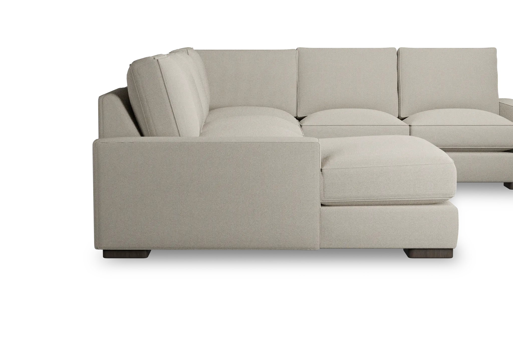 Edgewater Peyton Beige Medium Left Chaise Sectional Edgewater Peyton Beige Medium Left Chaise Sectional
