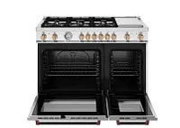 Bertazzoni Master Series White 48" Gas Range