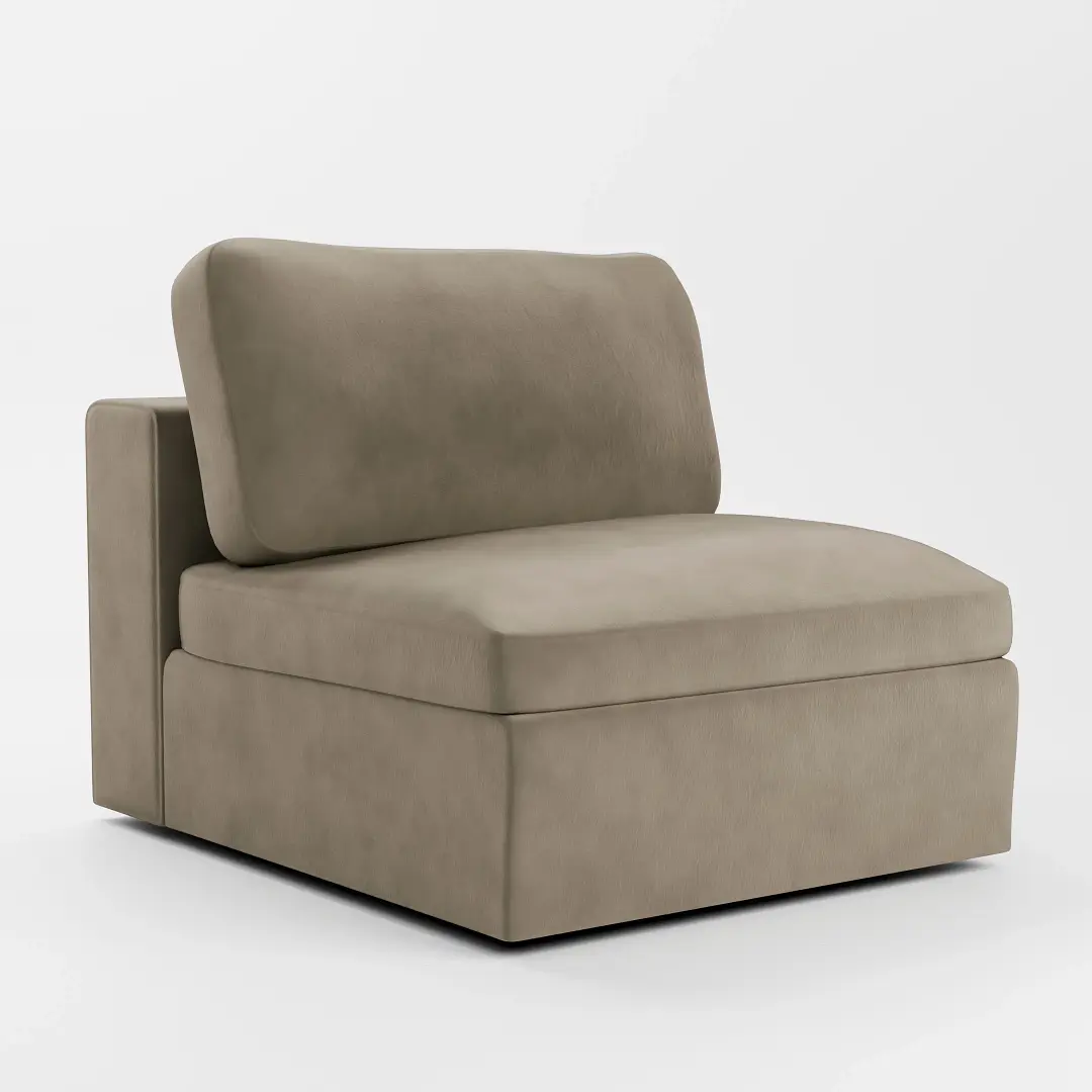 Destin Joya Beige Velvet Swivel Chair Destin Joya Beige Velvet Swivel Chair