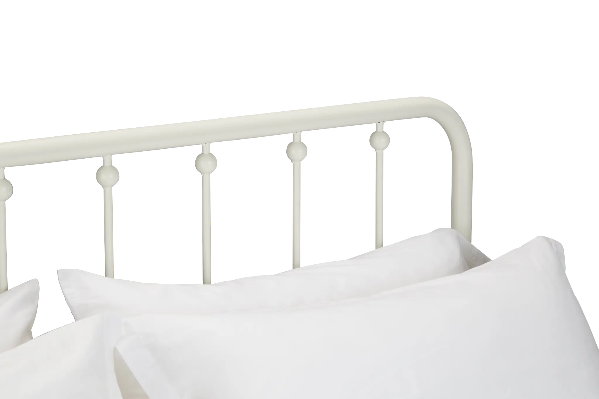 Rory White Metal Panel Bed Rory White Metal Panel Bed