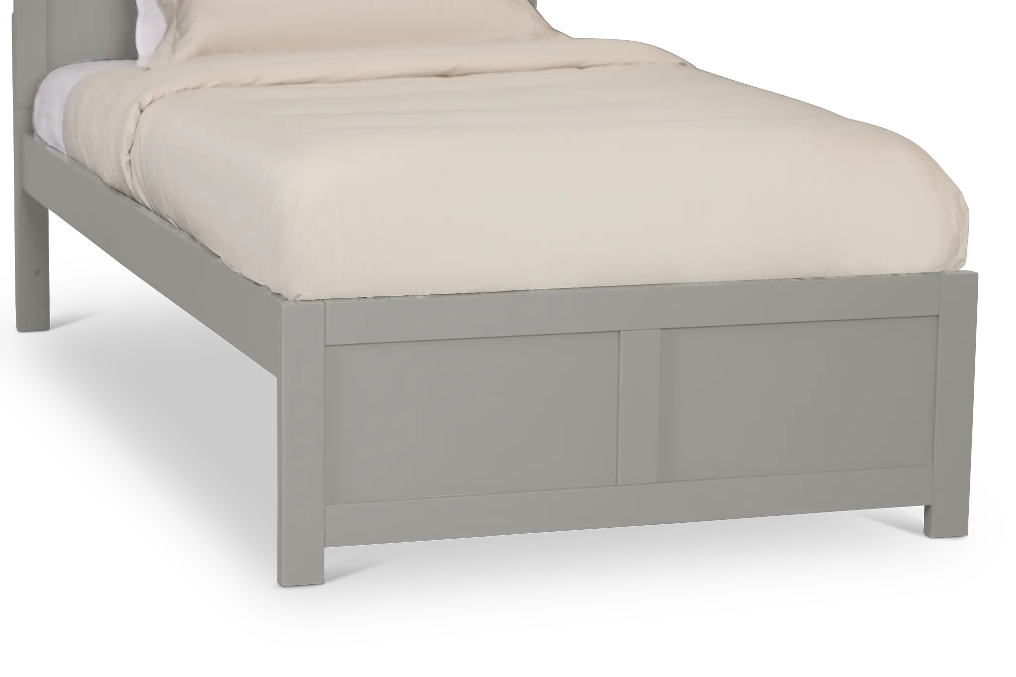 Charleston Gray Panel Bed Charleston Gray Panel Bed