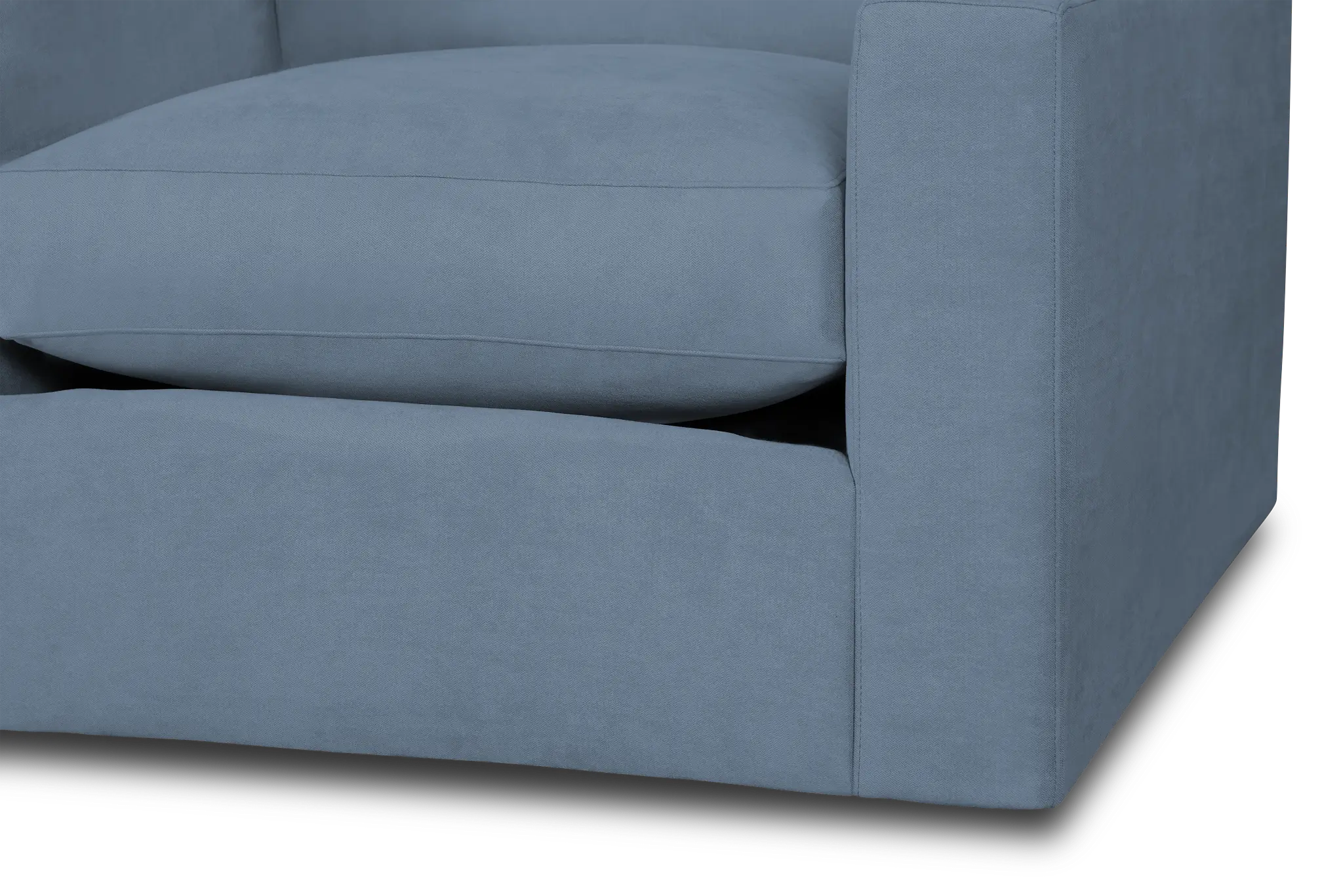 Hudson Blue Fabric Chair Hudson Blue Fabric Chair