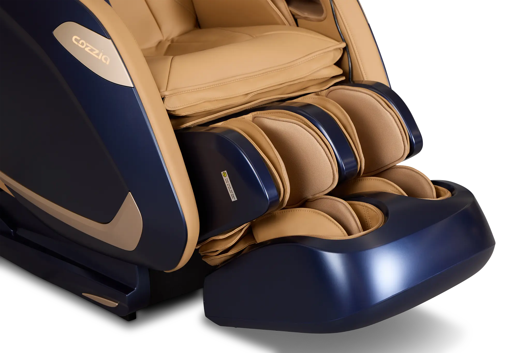 Zen Duo Light Brown Micro Massage Chair Zen Duo Light Brown Micro Massage Chair
