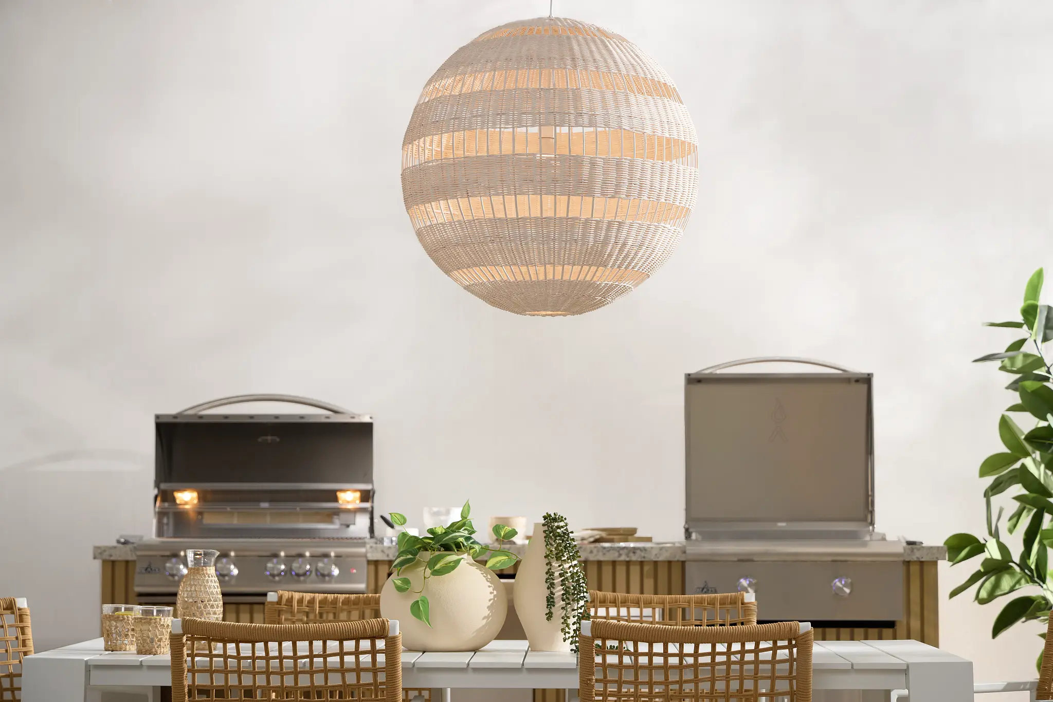 Sasha Beige Large Pendant Sasha Beige Large Pendant