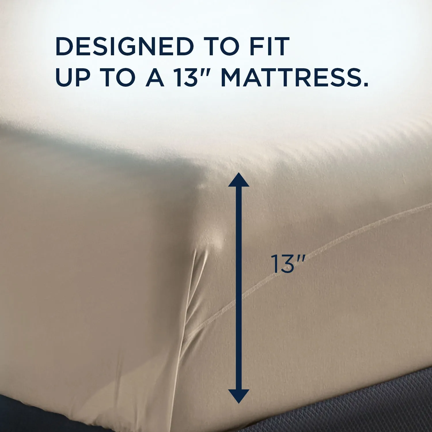 Tempur-pedic Breeze Cooling Light Beige Tencel Ctn Sheets