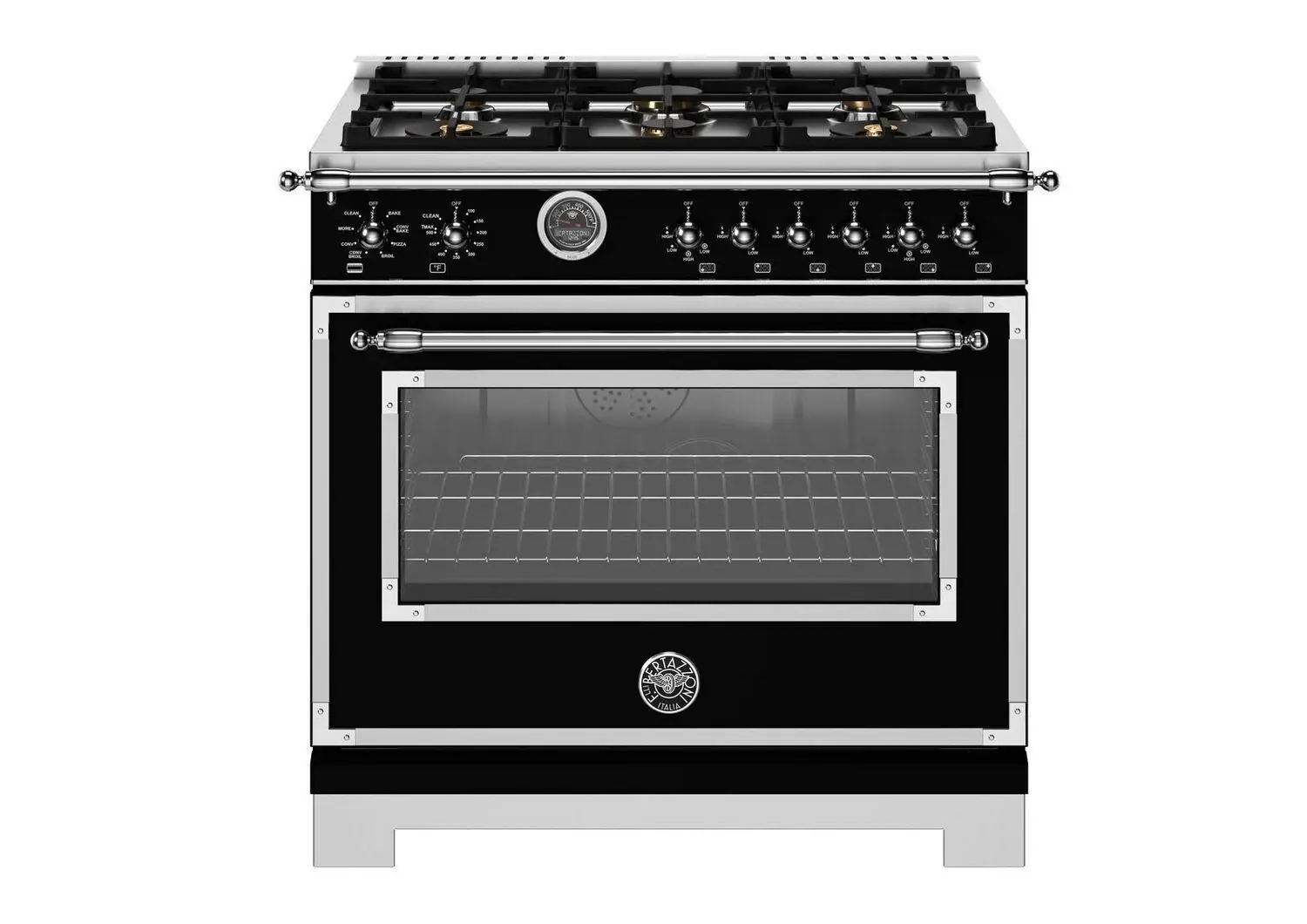Bertazzoni 366 Series Black 36" Dual Fuel Range Bertazzoni 366 Series Black 36" Dual Fuel Range