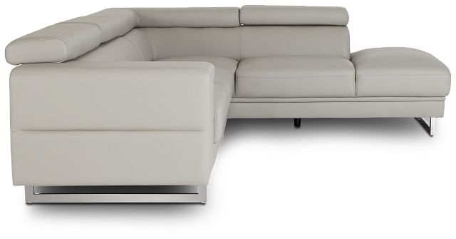 Drew Gray Micro Right Chaise Sectional