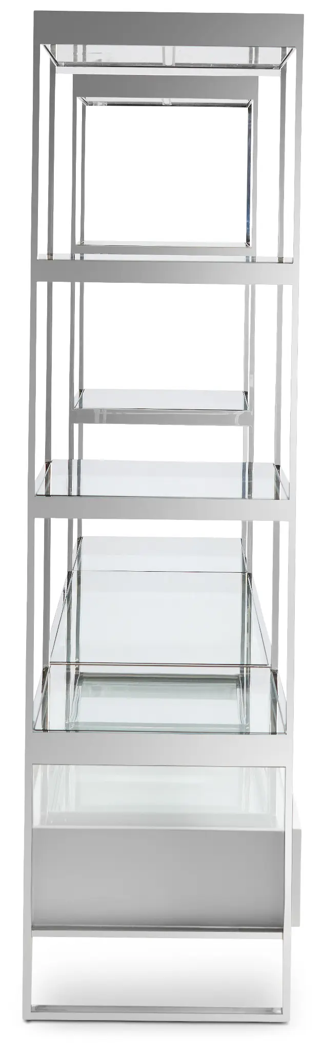 Miami White Glass Entertainment Wall Miami White Glass Entertainment Wall