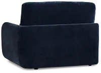 Jules Dark Blue Velvet Right Chair