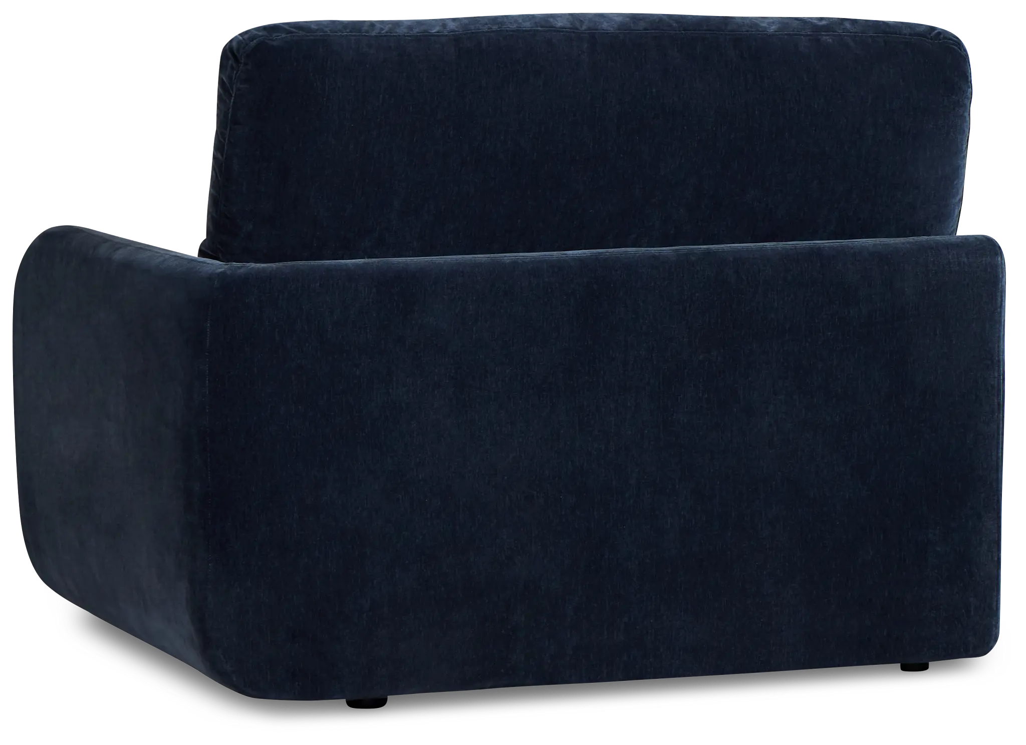 Jules Dark Blue Velvet Right Chair Jules Dark Blue Velvet Right Chair