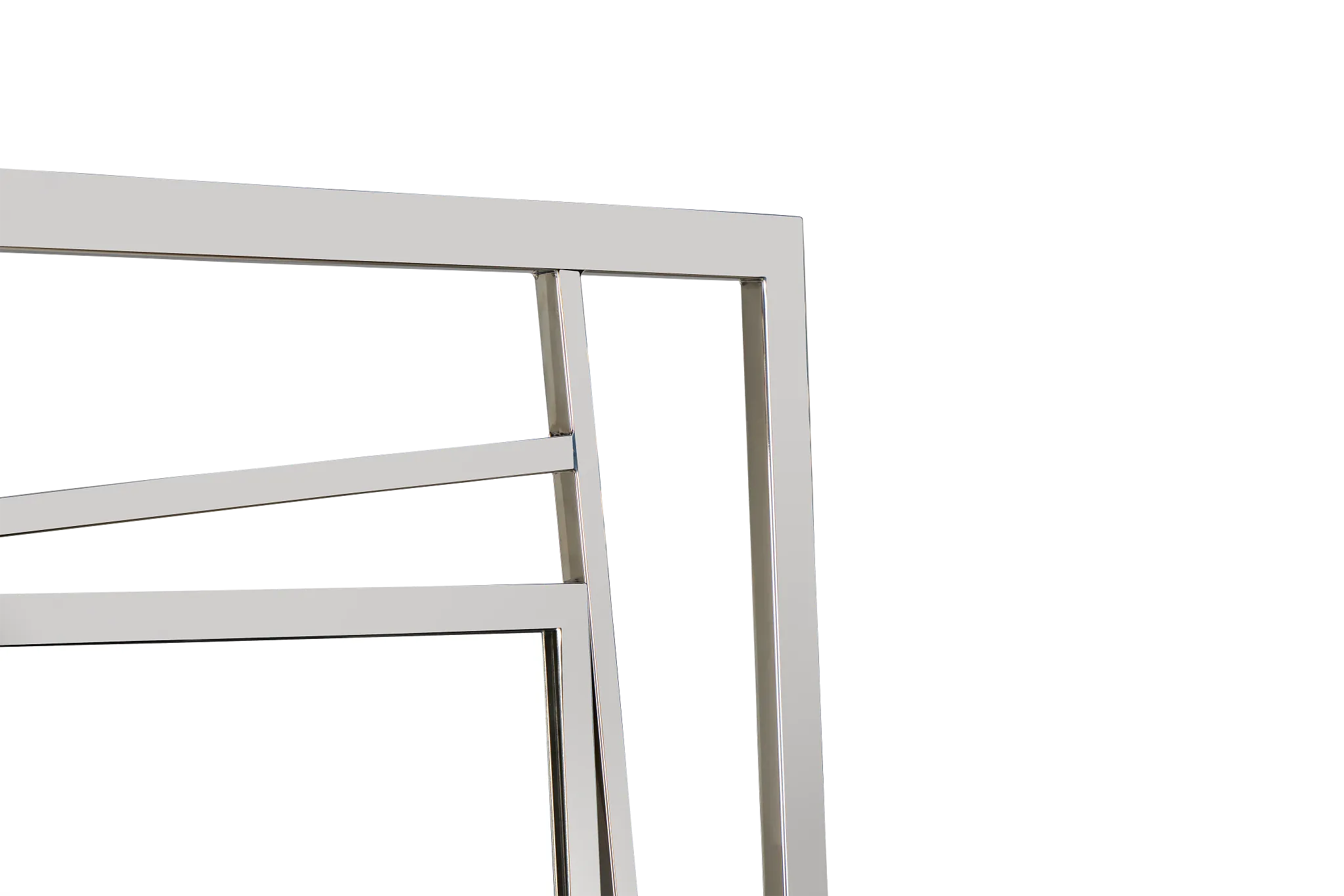 Ace Silver Floor Mirror