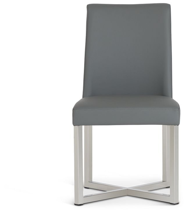 Howard Gray Upholstered Side Chair (2)