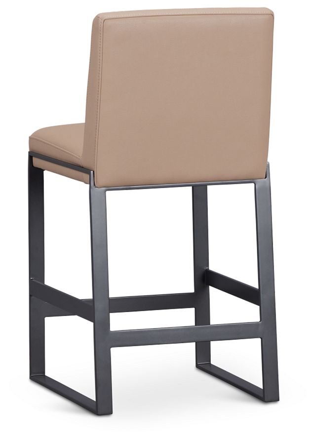 Harlem Taupe 24" Upholstered Barstool