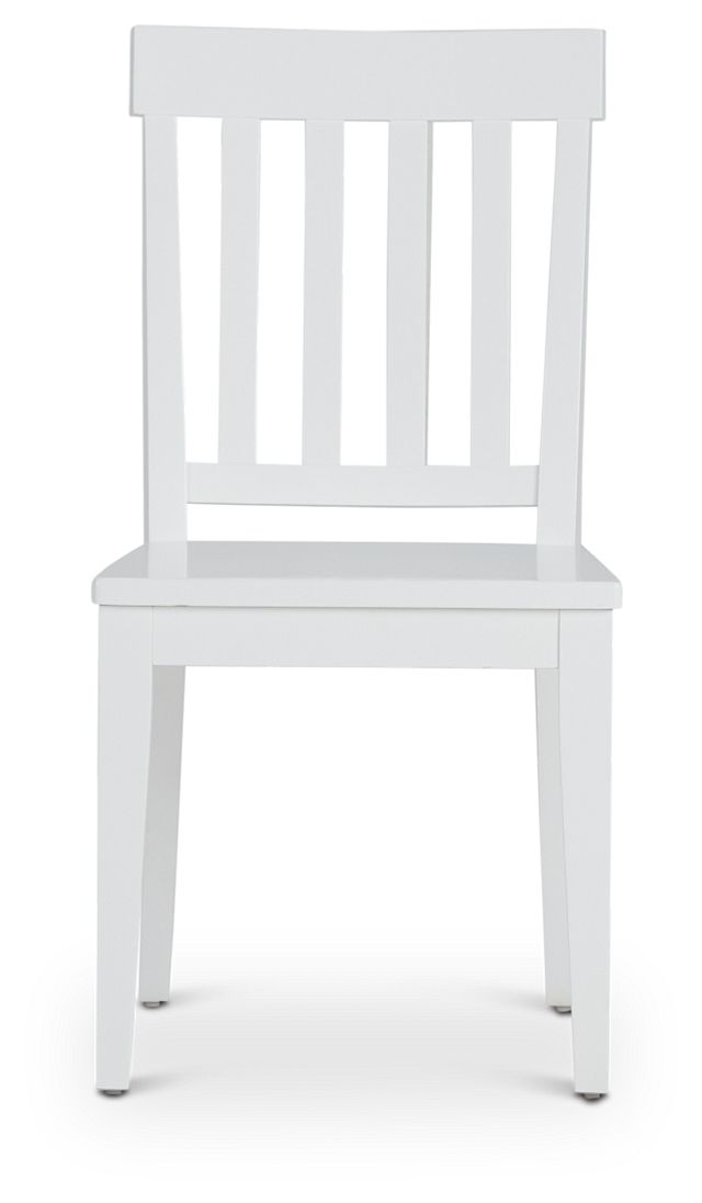 Nantucket White Wood Side Chair