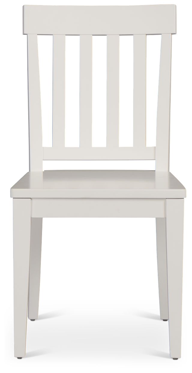 Nantucket White Wood Side Chair