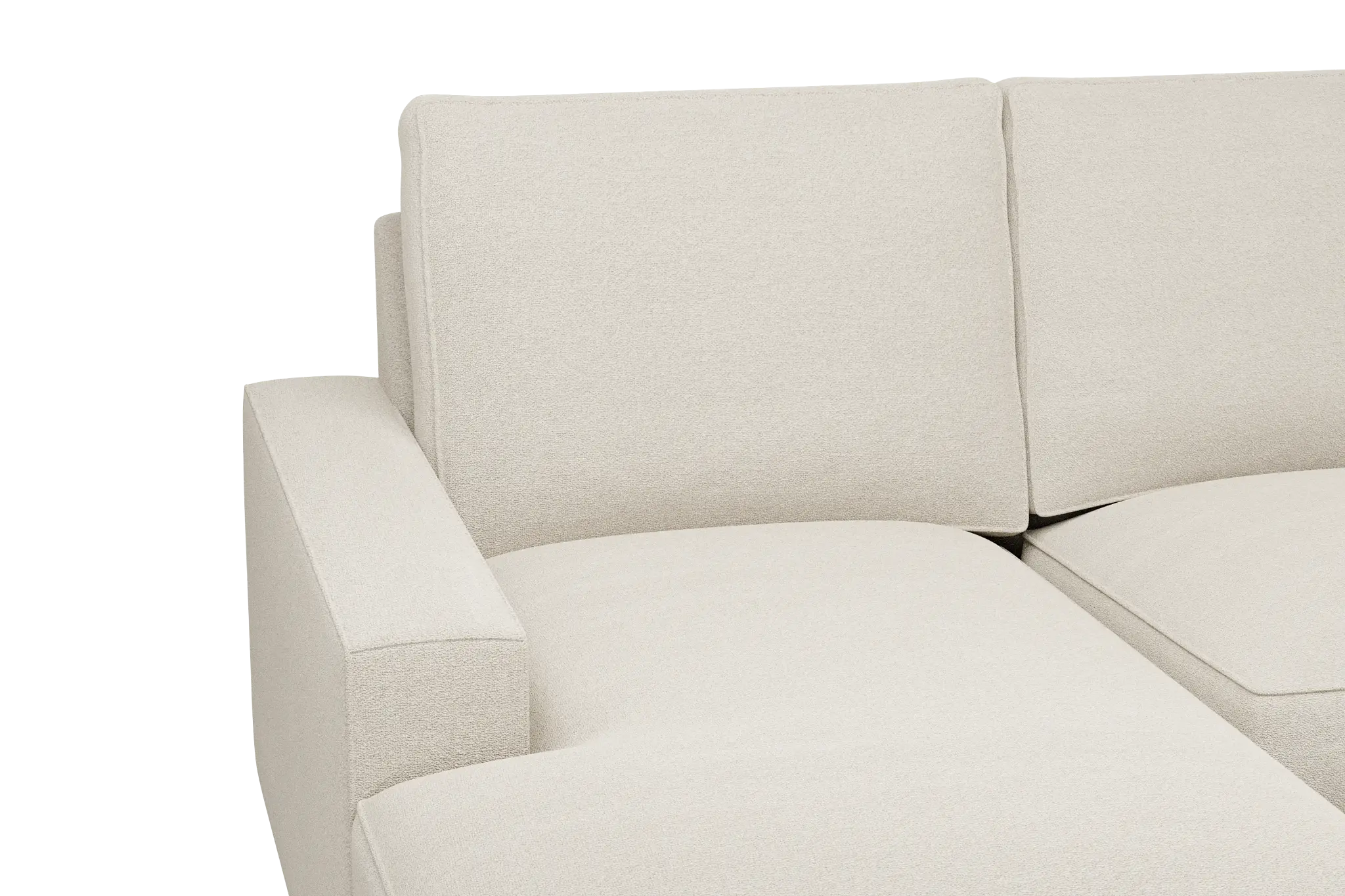 Edgewater Elite Ivory Large Left Chaise Sectional Edgewater Elite Ivory Large Left Chaise Sectional