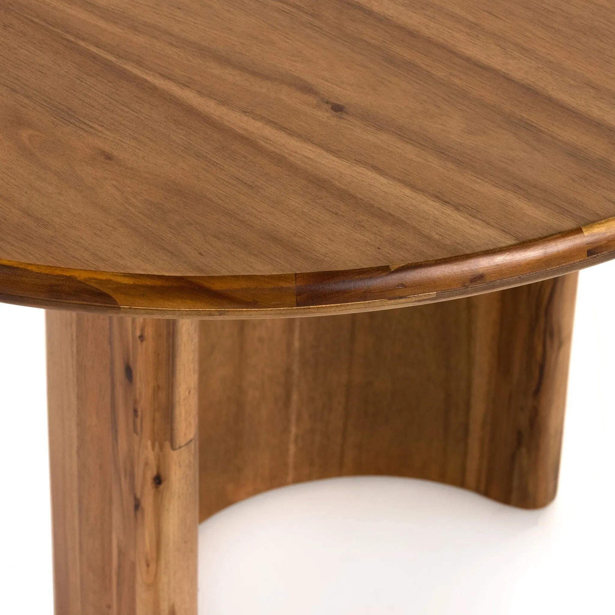Paloa Light Tone Oval Table