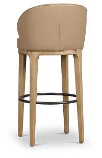 Libby Taupemicro 30" Upholstered Barstool