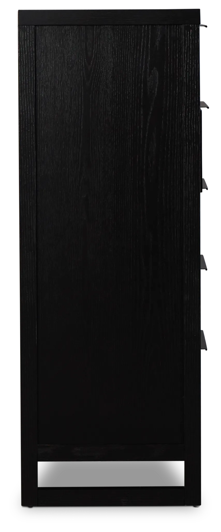 Williamsburg Black 5-drawer Chest
