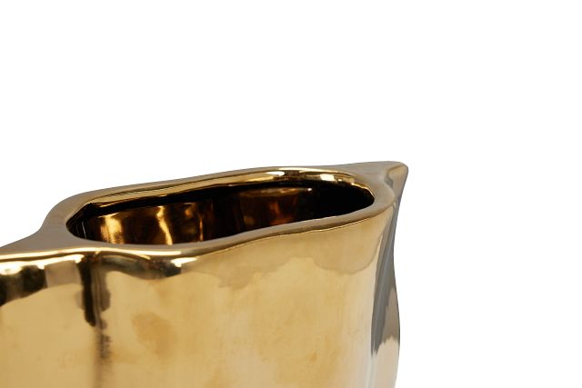 Soren Gold Small Vase