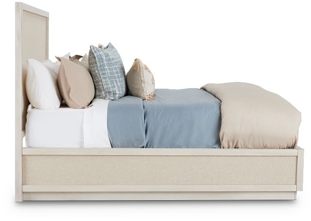 Marseilles Light Tone Panel Bed