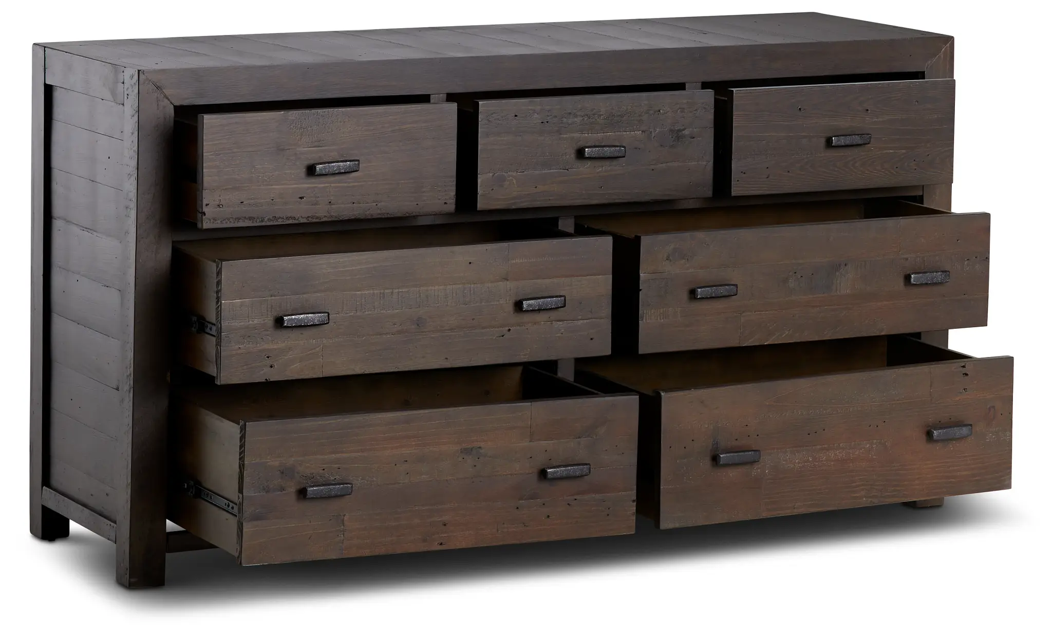 Seattle Dark Tone Wood Dresser Seattle Dark Tone Wood Dresser