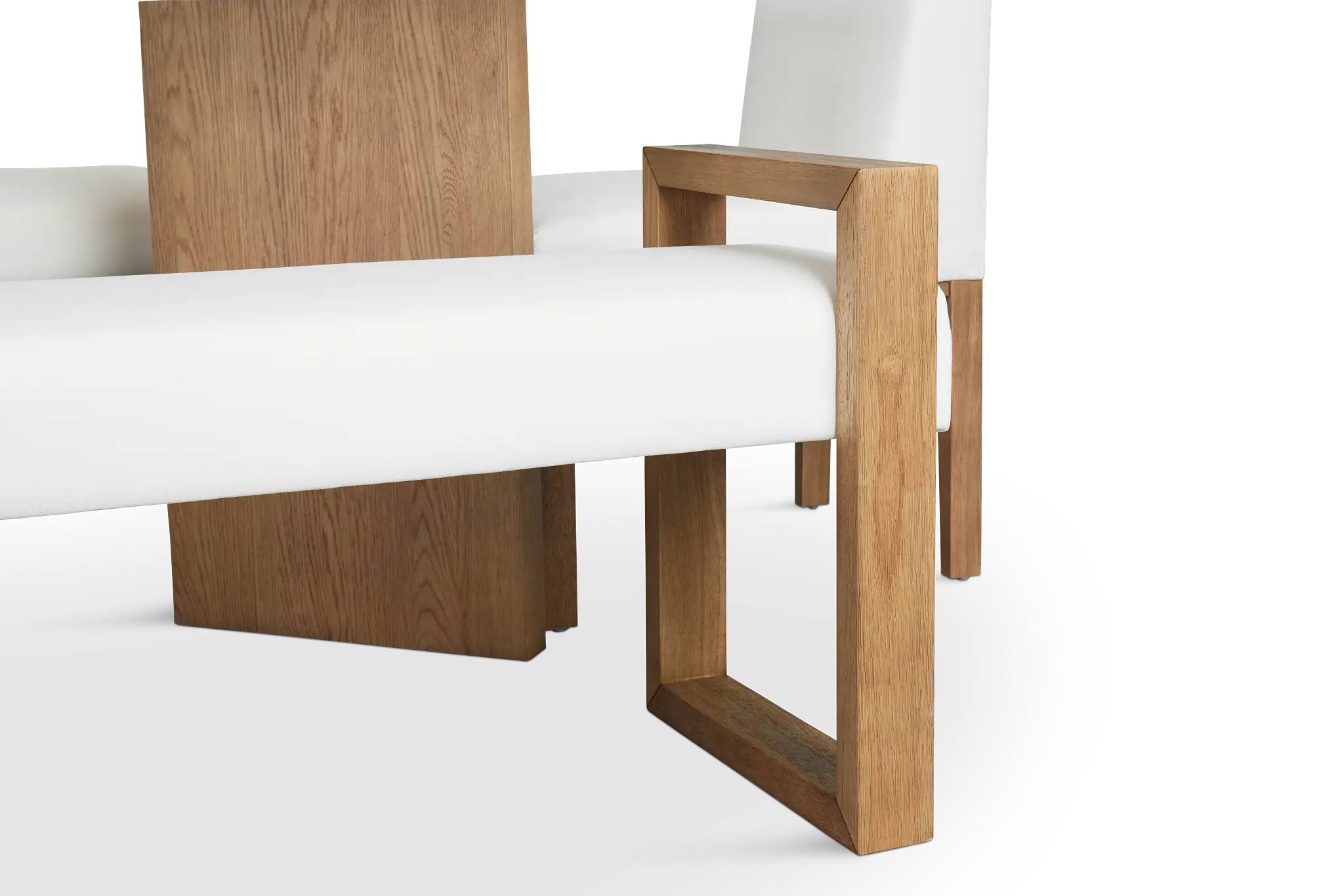 Haven Glass 80" Rectangular Table With 4 Side Chairs & Bench Haven Glass 80" Rectangular Table With 4 Side Chairs & Bench