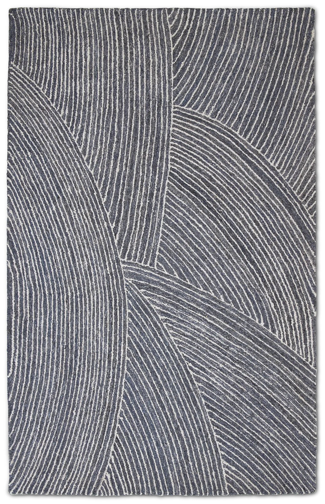 Patone Blue 8x11 Area Rug