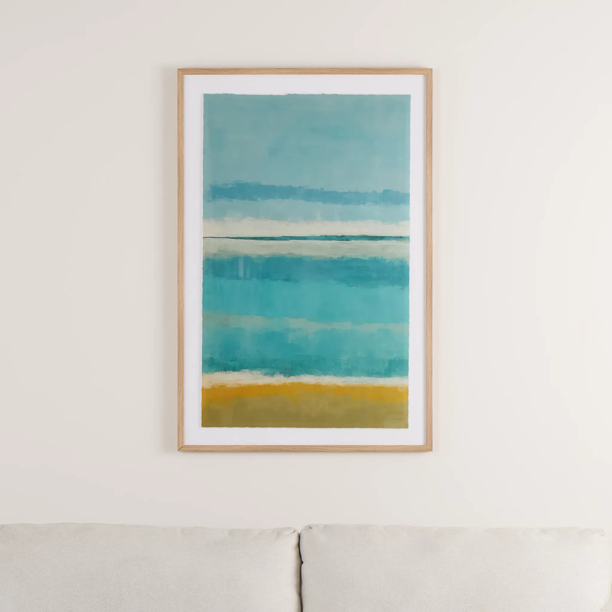 Thali Teal Framed Wall Art Thali Teal Framed Wall Art