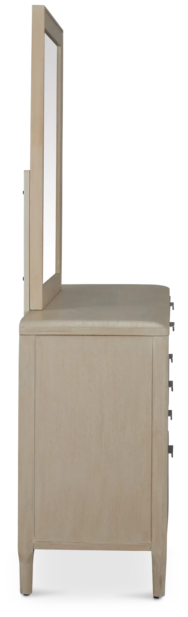 Castello Light Tone Dresser & Mirror Castello Light Tone Dresser & Mirror