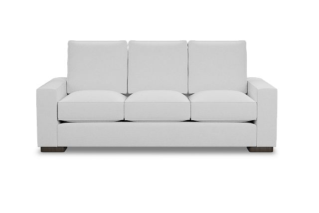 Edgewater Peyton White 84" Sofa W/ 3 Cushions