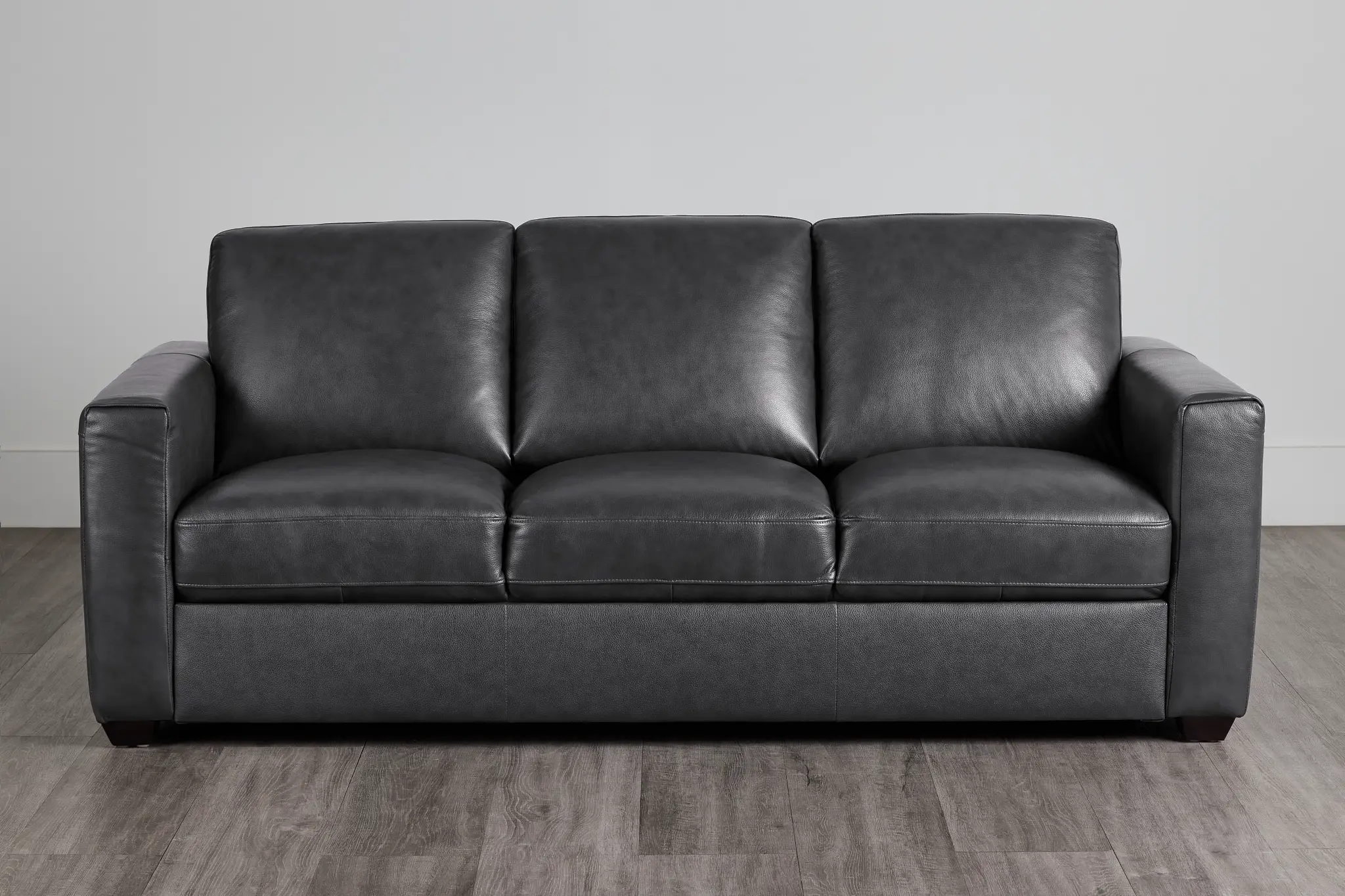 Lane Dark Gray Lthr/vinyl Sofa Lane Dark Gray Lthr/vinyl Sofa