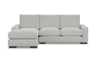Edgewater Maguire Ivory Left Chaise Sectional
