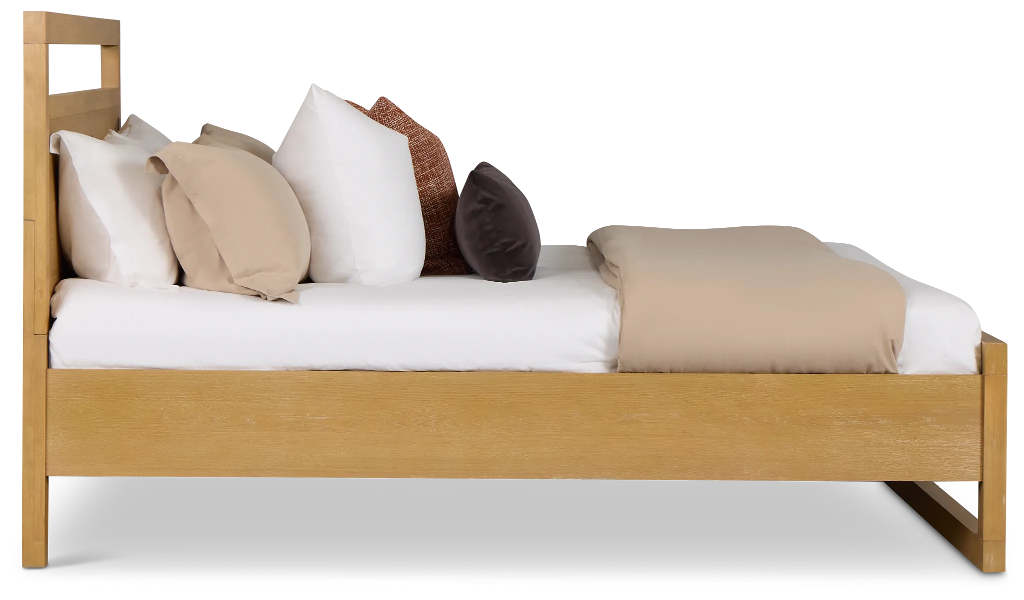 Williamsburg Light Tone Platform Bed