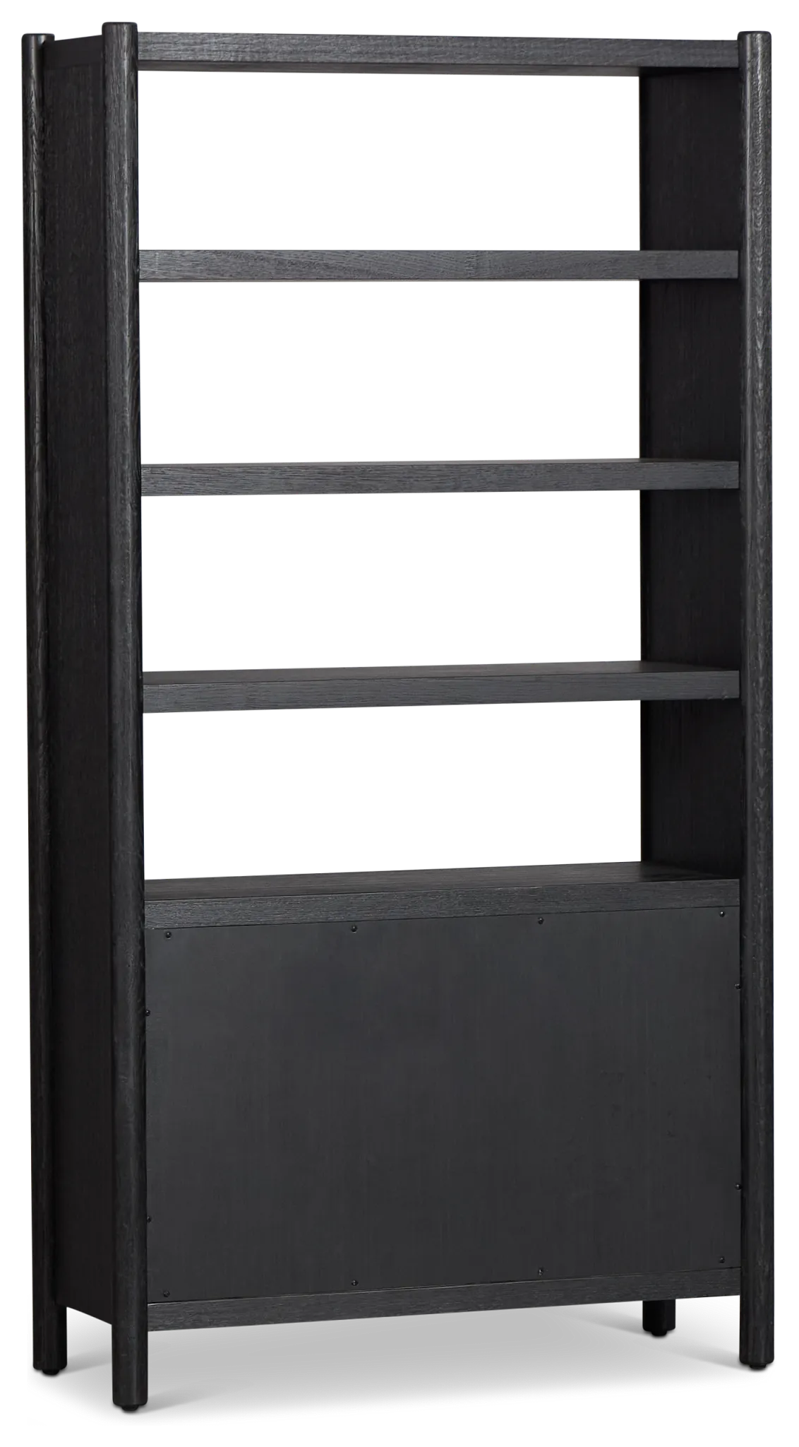 Santorini Black Bookcase