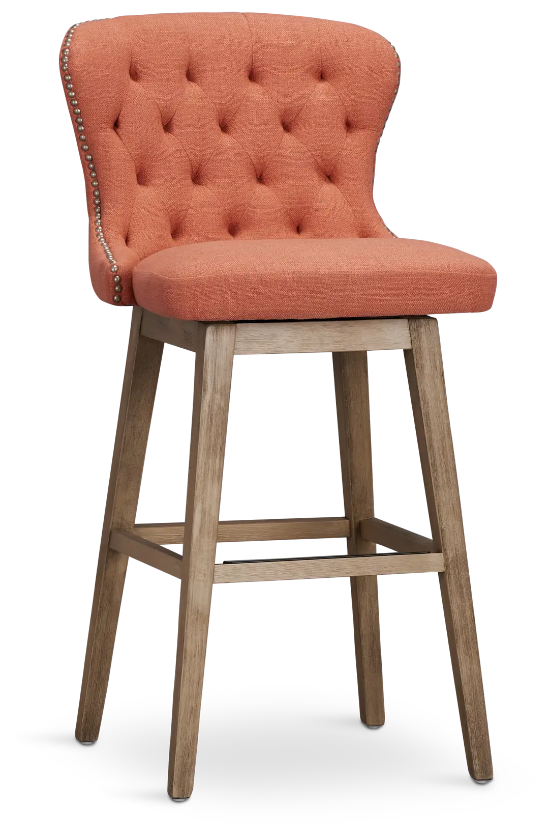 Seaside Light Pink Fabric 30" Swivel Barstool Seaside Light Pink Fabric 30" Swivel Barstool