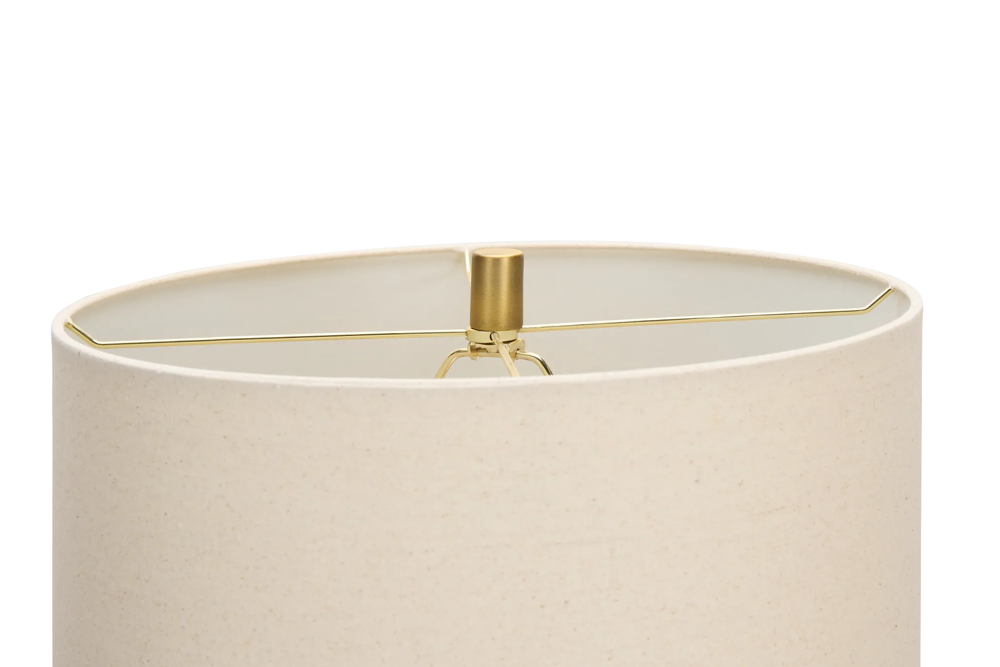 Zana White Stone Table Lamp