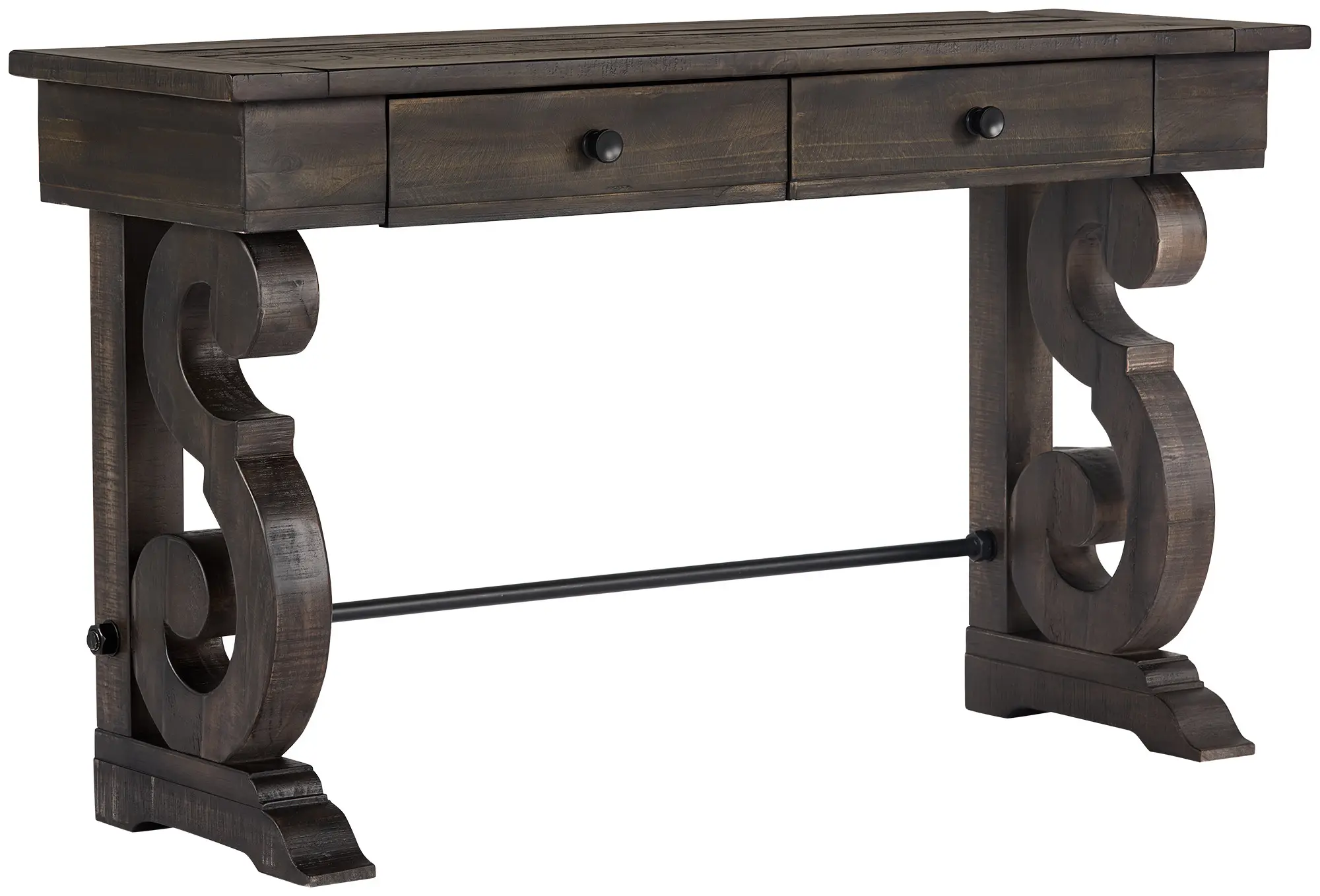 Sonoma Dark Tone Storage Sofa Table Sonoma Dark Tone Storage Sofa Table