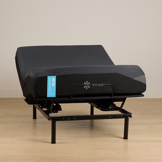 Zinus Endura 3.0 Plush Slat Adjustable Mattress Set